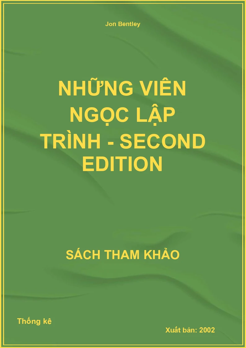 Những viên ngọc lập trình - Second Edition