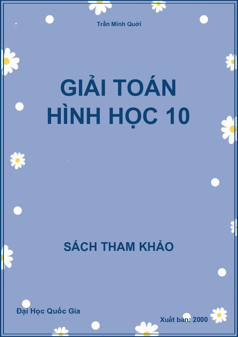 Giải toán hình học 10