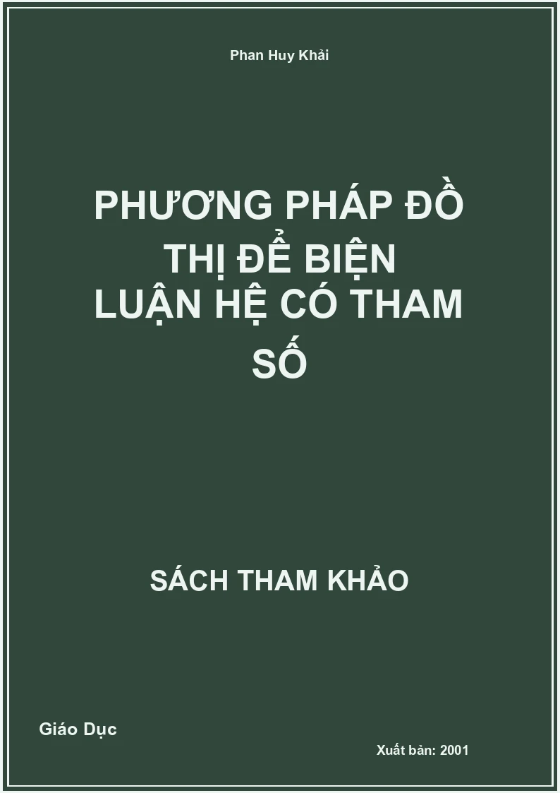 Phương pháp đồ thị để biện luận hệ có tham số