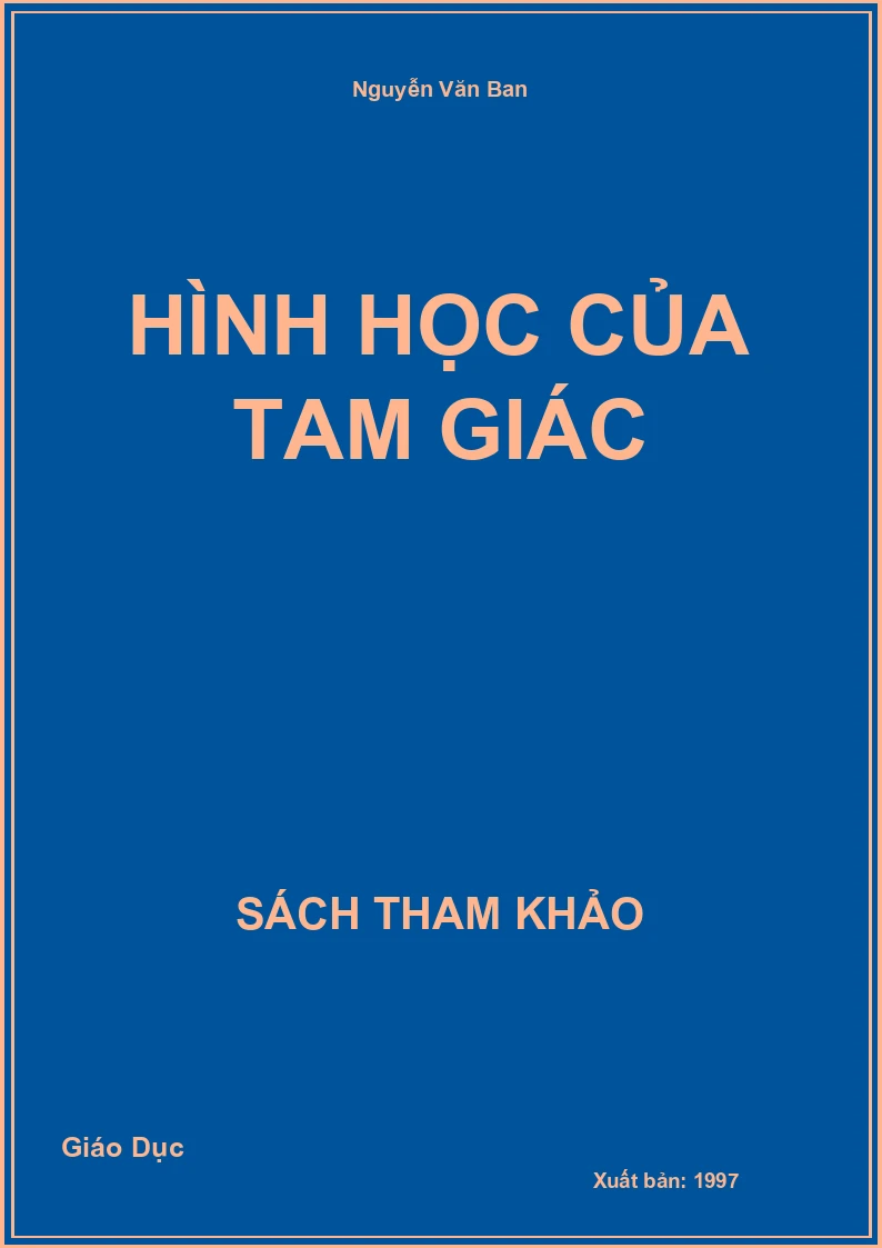 Hình học của Tam giác