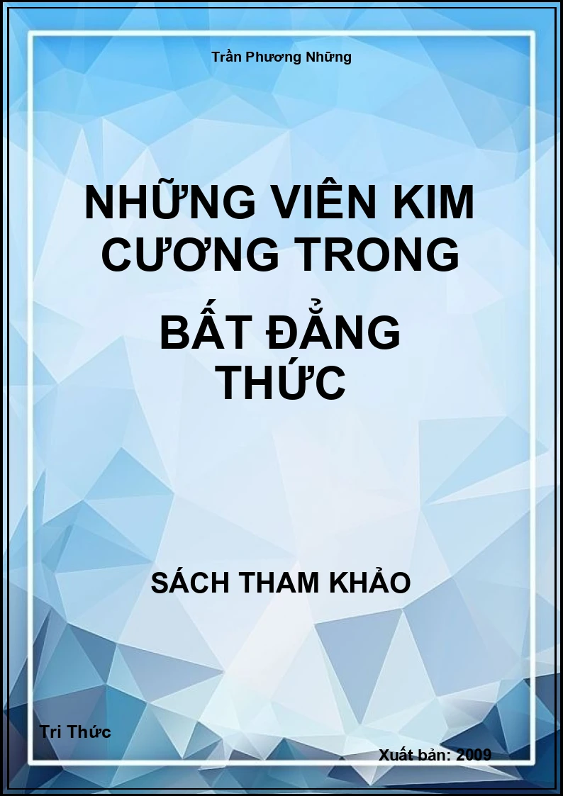 Những viên kim cương trong bất đẳng thức