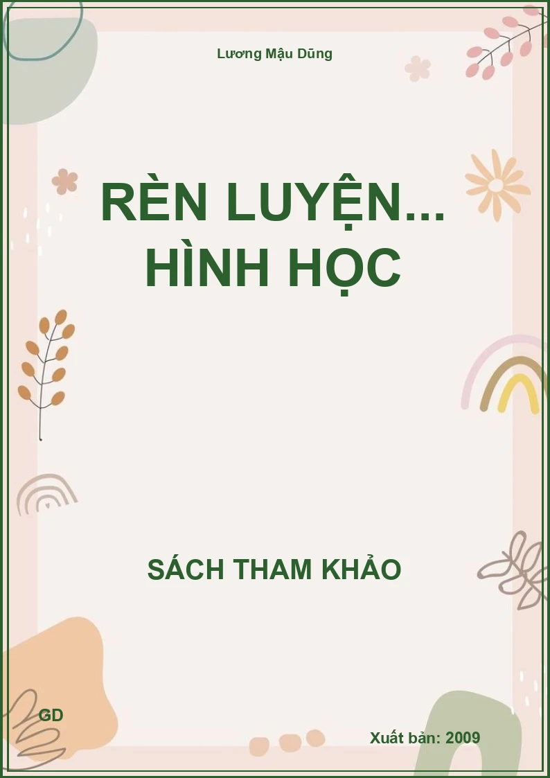 Rèn luyện... Hình học