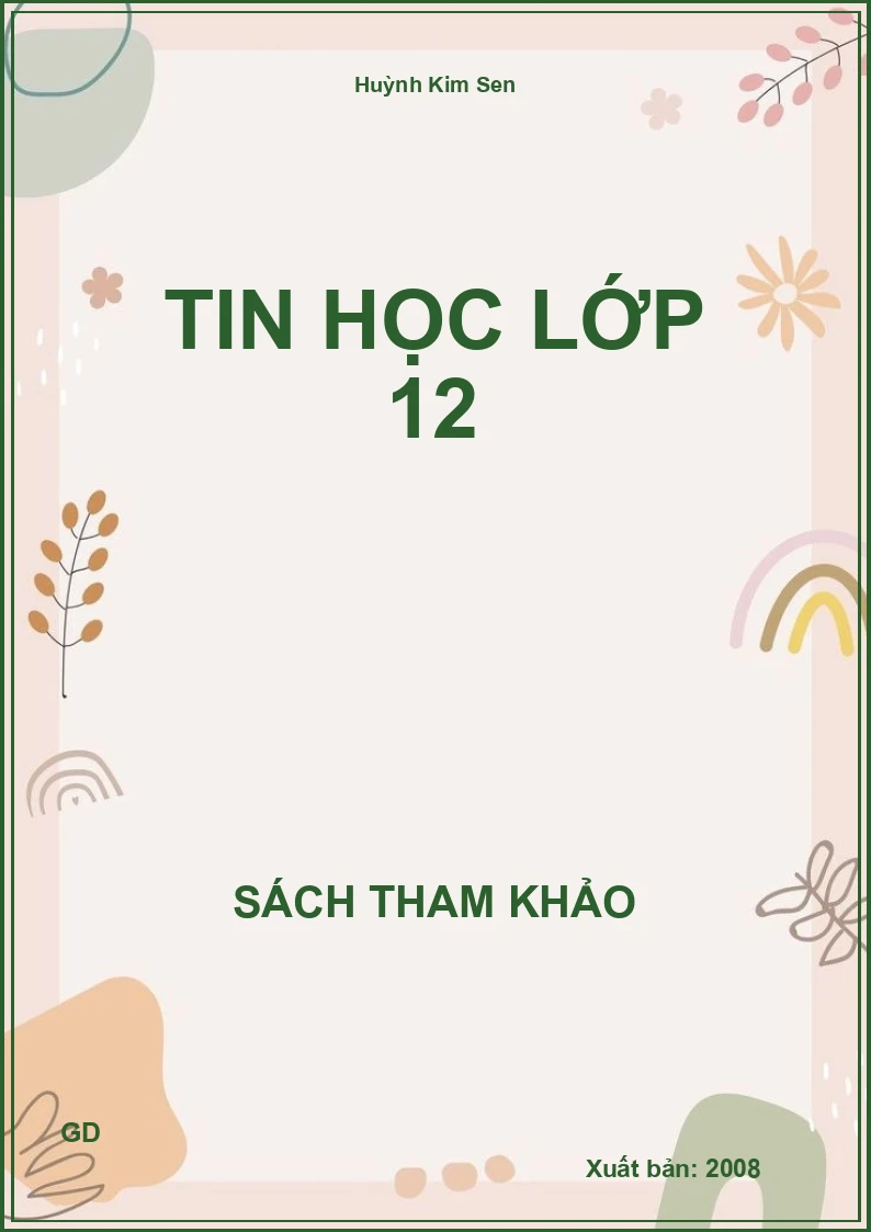Tin học lớp 12