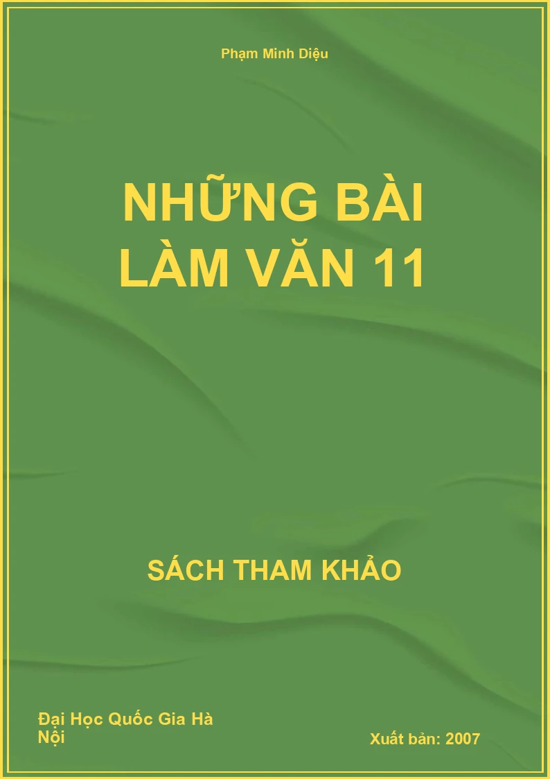 Những bài làm Văn 11