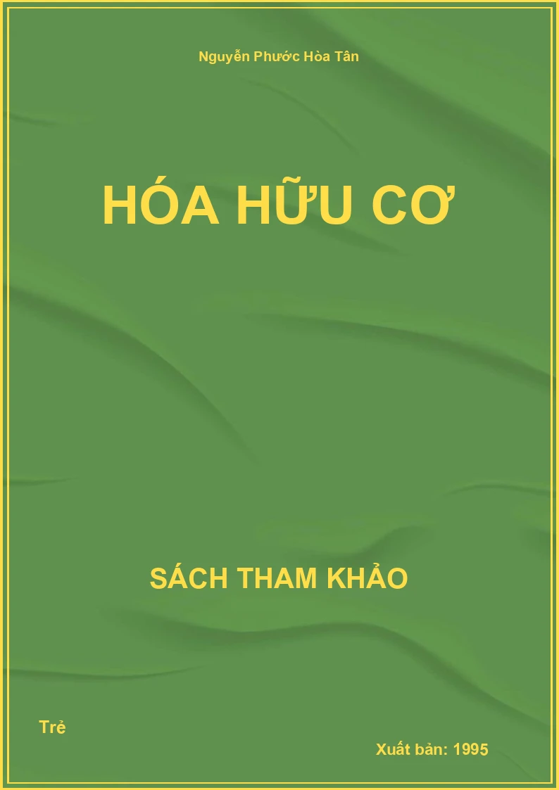 Hóa Hữu Cơ