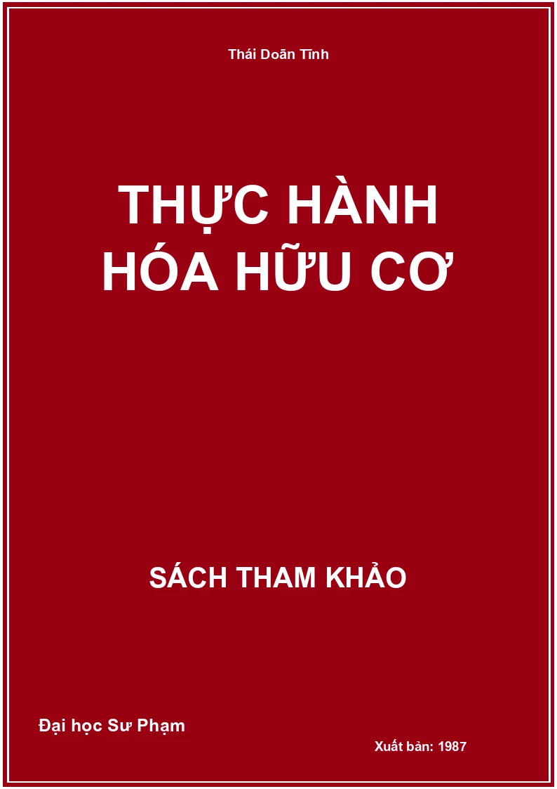 Thực Hành Hóa Hữu Cơ