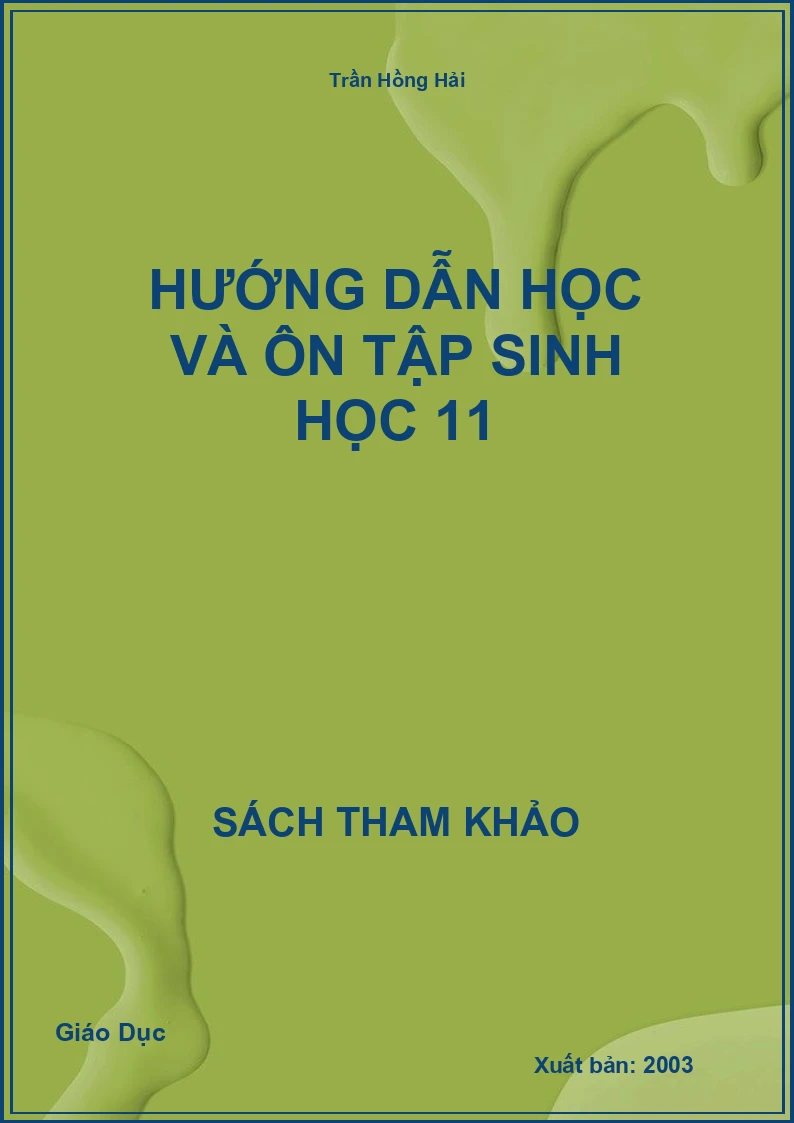 Hướng Dẫn Học Và Ôn Tập Sinh Học 11