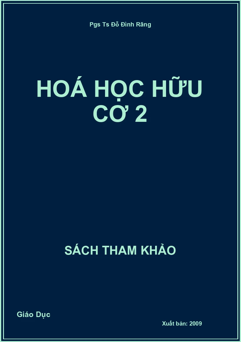 Hoá Học Hữu Cơ 2