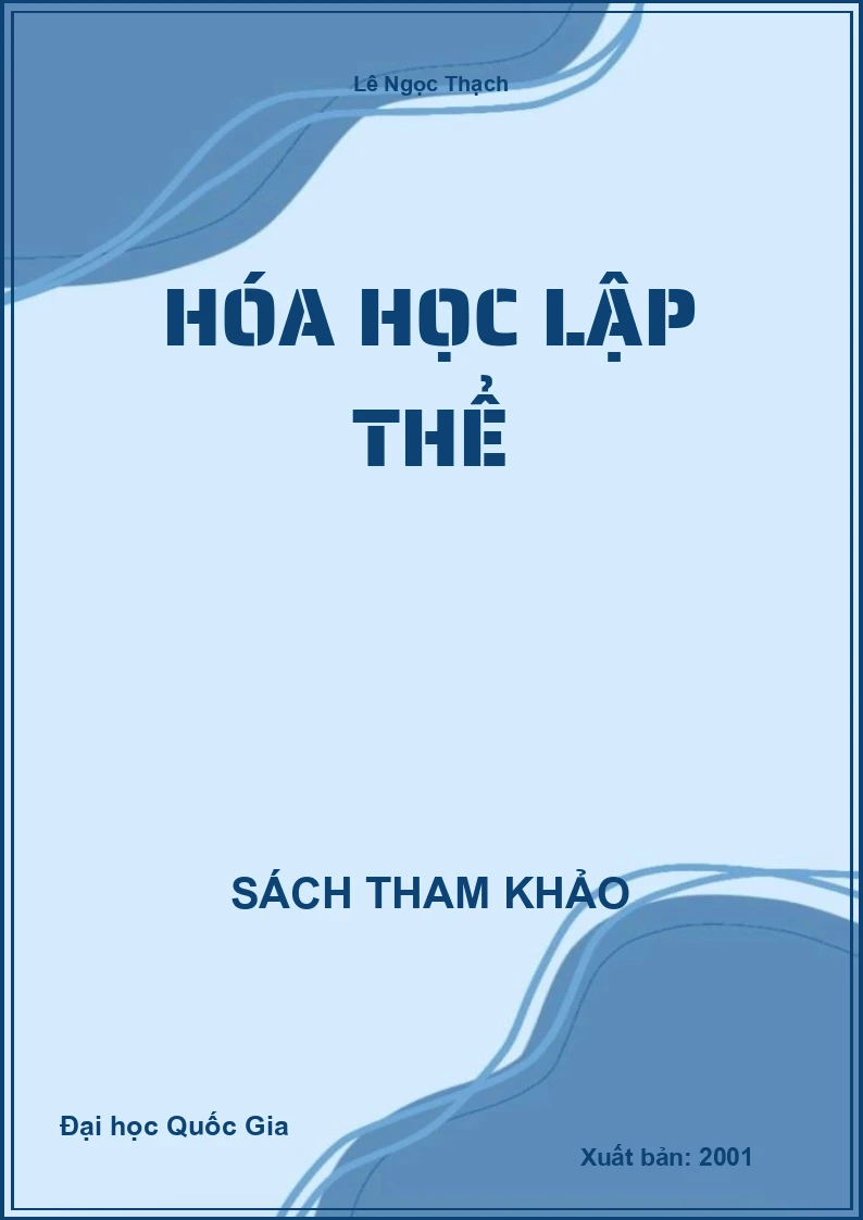 Hóa Học Lập Thể