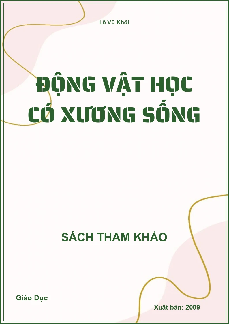 Động vật học có xương sống