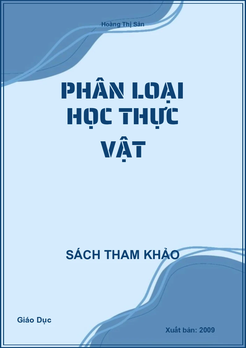 Phân loại học thực vật