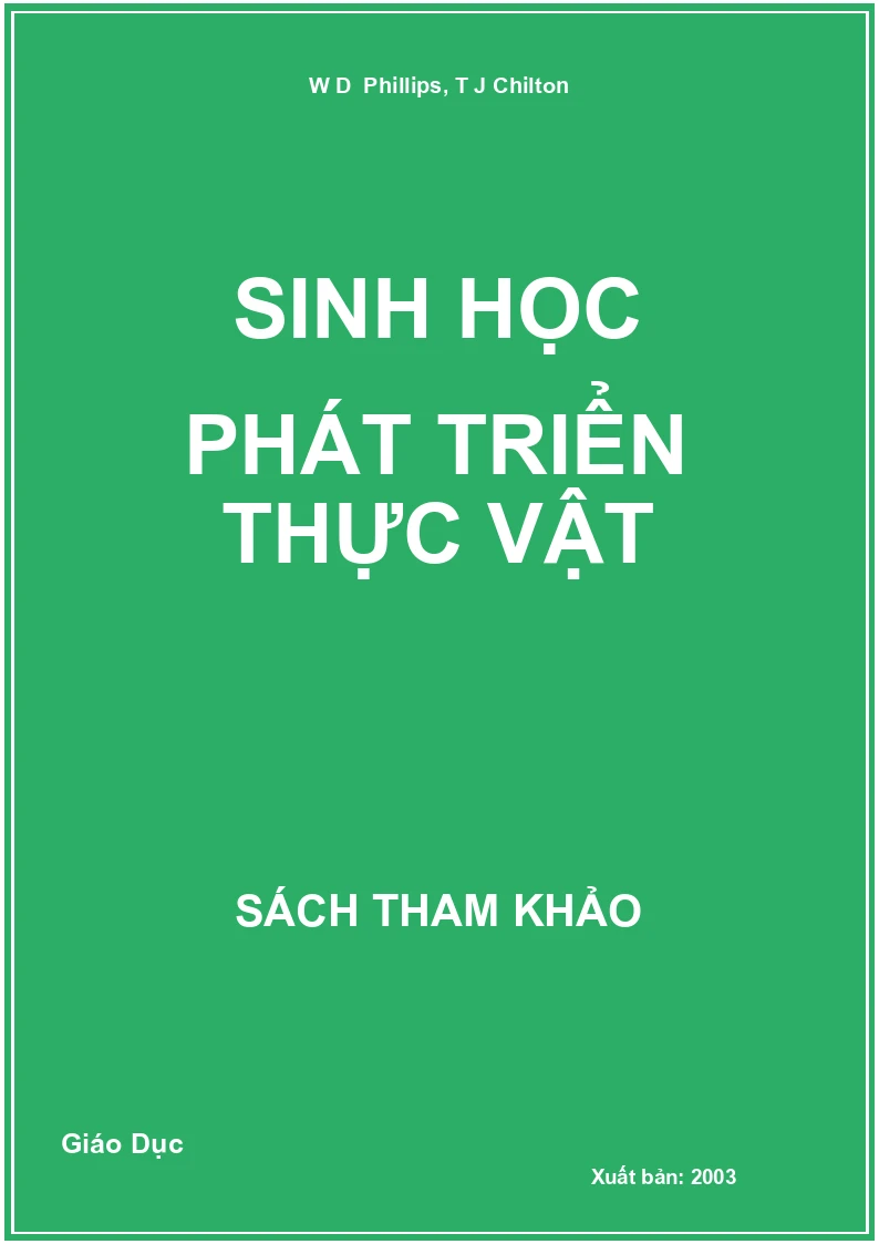 Sinh học phát triển thực vật