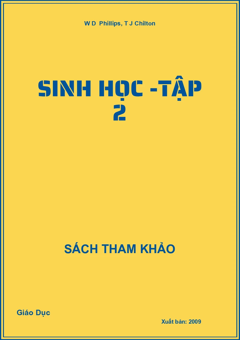Sinh học -Tập 2