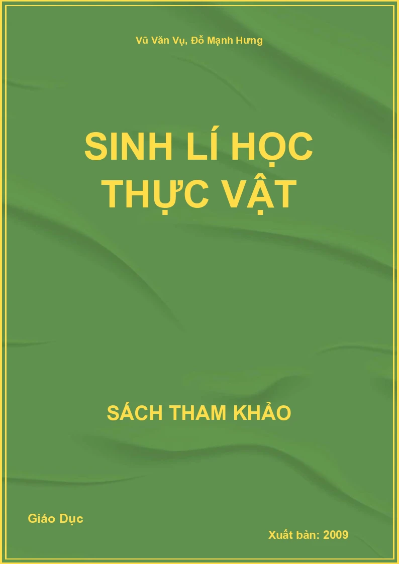Sinh lí học Thực vật