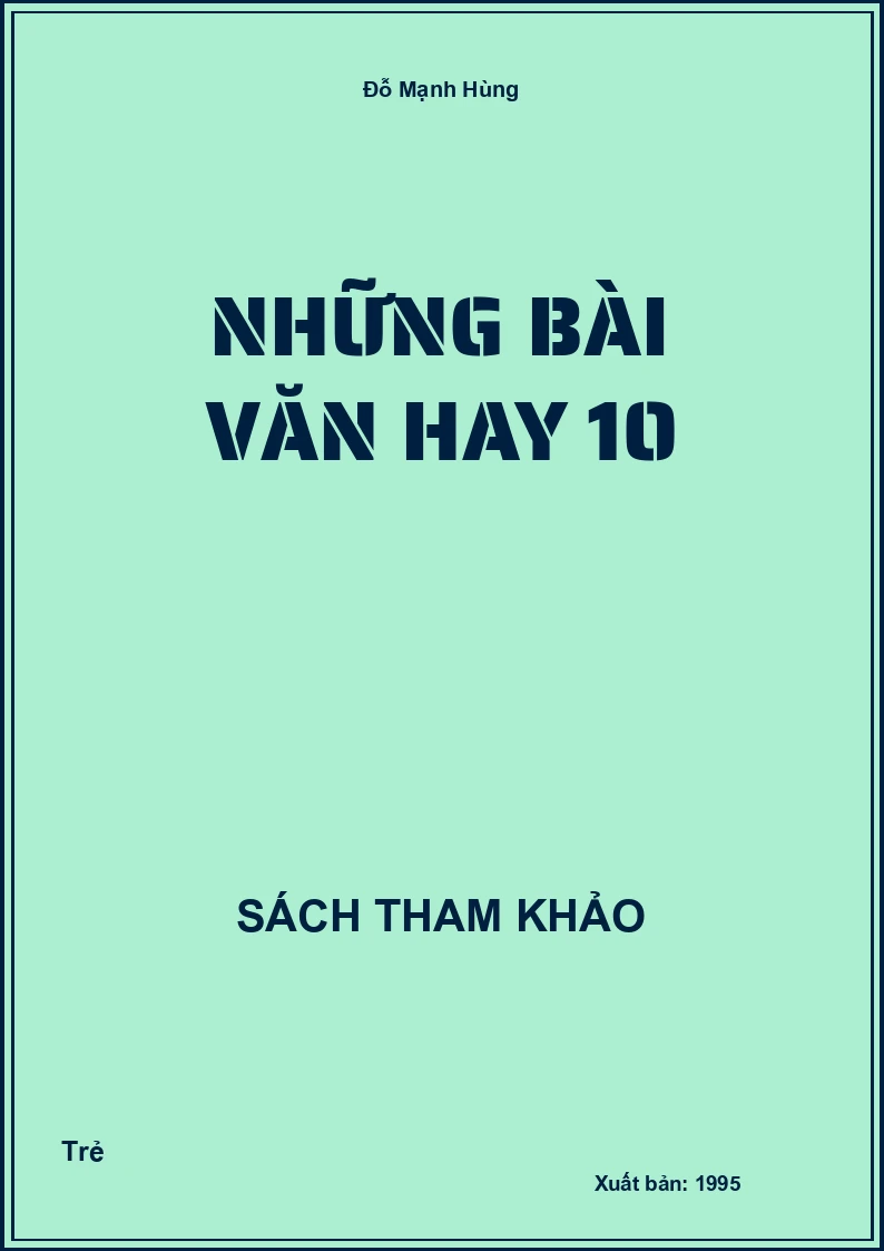 Những bài văn hay 10