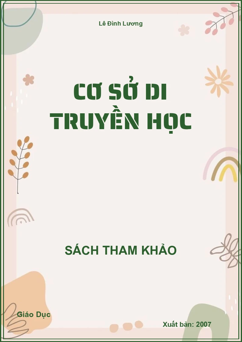 Cơ Sở Di Truyền Học