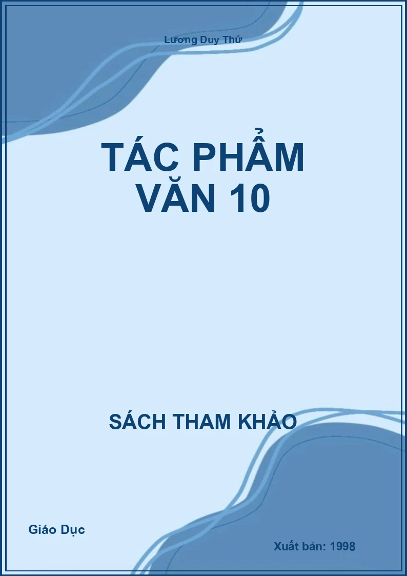Tác phẩm Văn 10