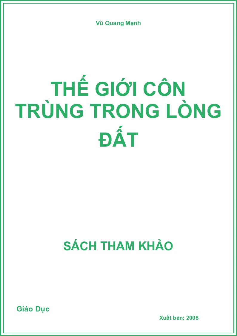 Thế giới côn trùng trong lòng đất