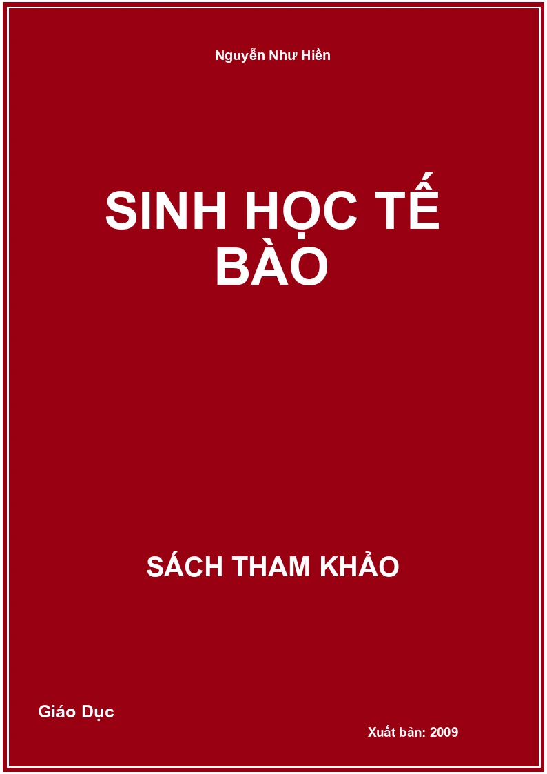 Sinh học tế bào