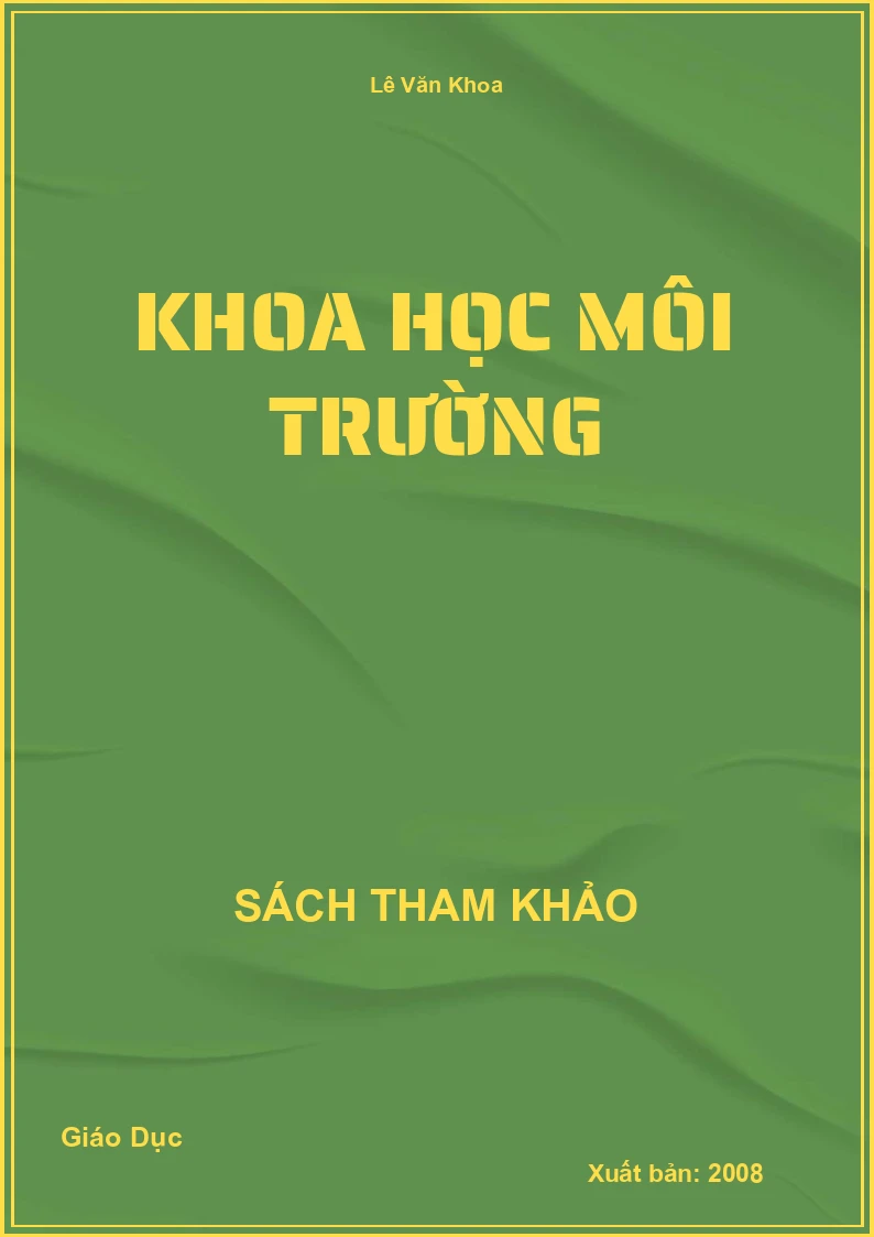 Khoa học môi trường