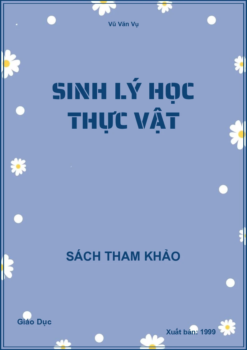 Sinh lý học Thực Vật