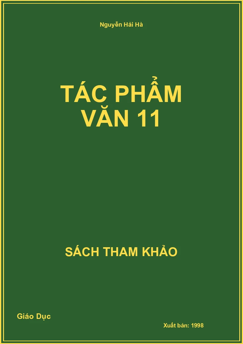 Tác phẩm văn 11