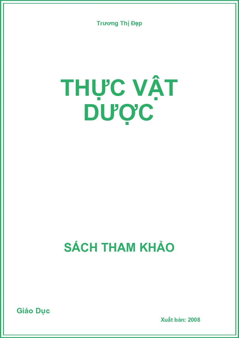Thực vật dược