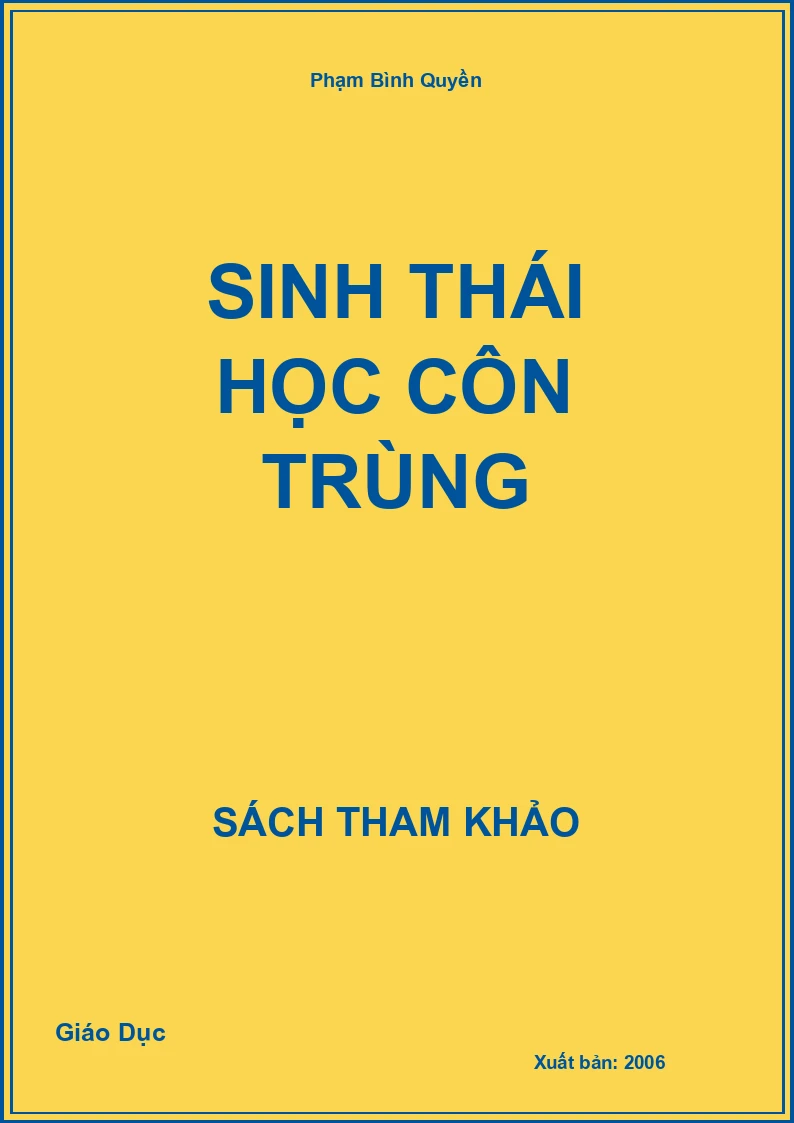 Sinh thái học côn trùng