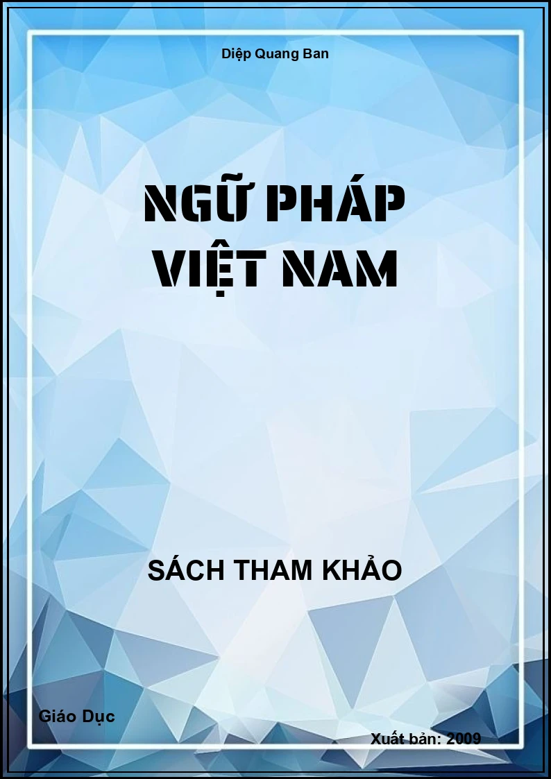 Ngữ pháp Việt Nam