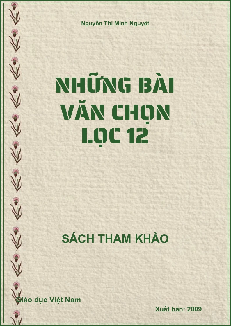 Những bài văn chọn lọc 12