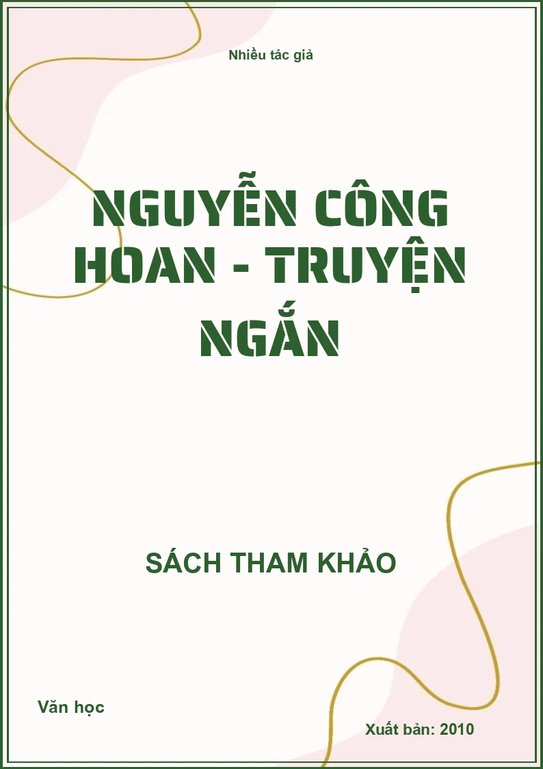 Nguyễn Công Hoan - truyện ngắn