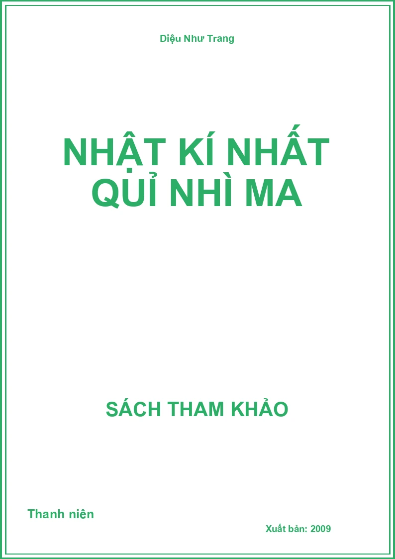 Nhật kí nhất quỉ nhì ma