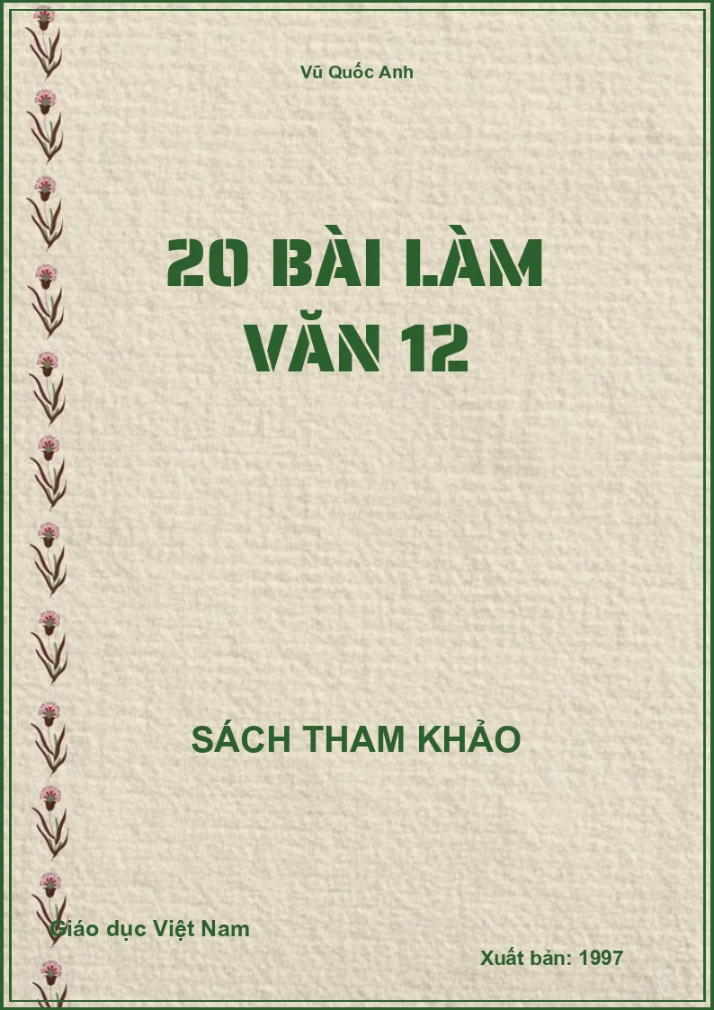 20 Bài làm văn 12