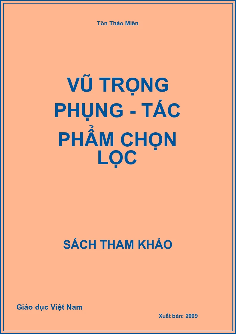 Vũ Trọng Phụng - tác phẩm chọn lọc