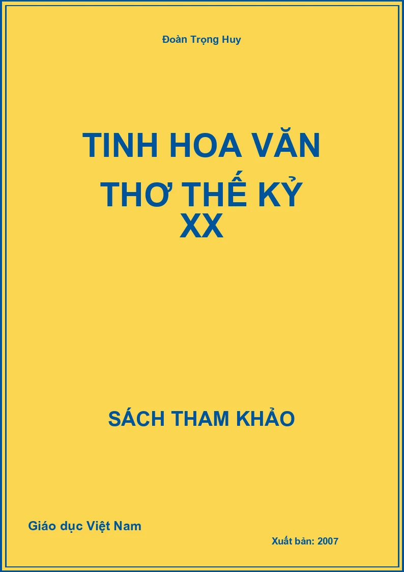Tinh hoa văn thơ thế kỷ XX