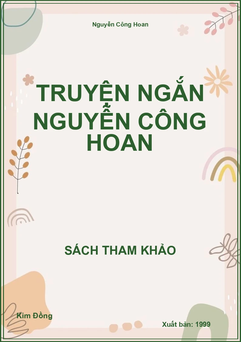 Truyện ngắn Nguyễn Công Hoan