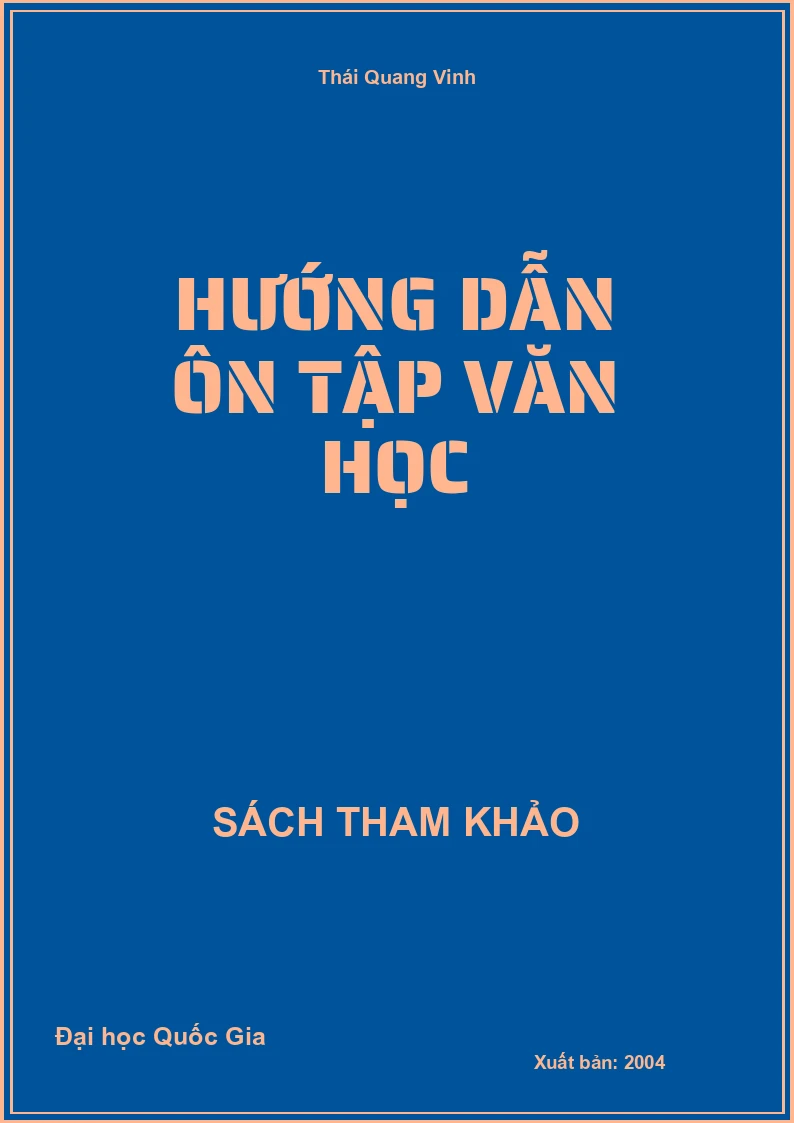 Hướng dẫn ôn tập Văn học