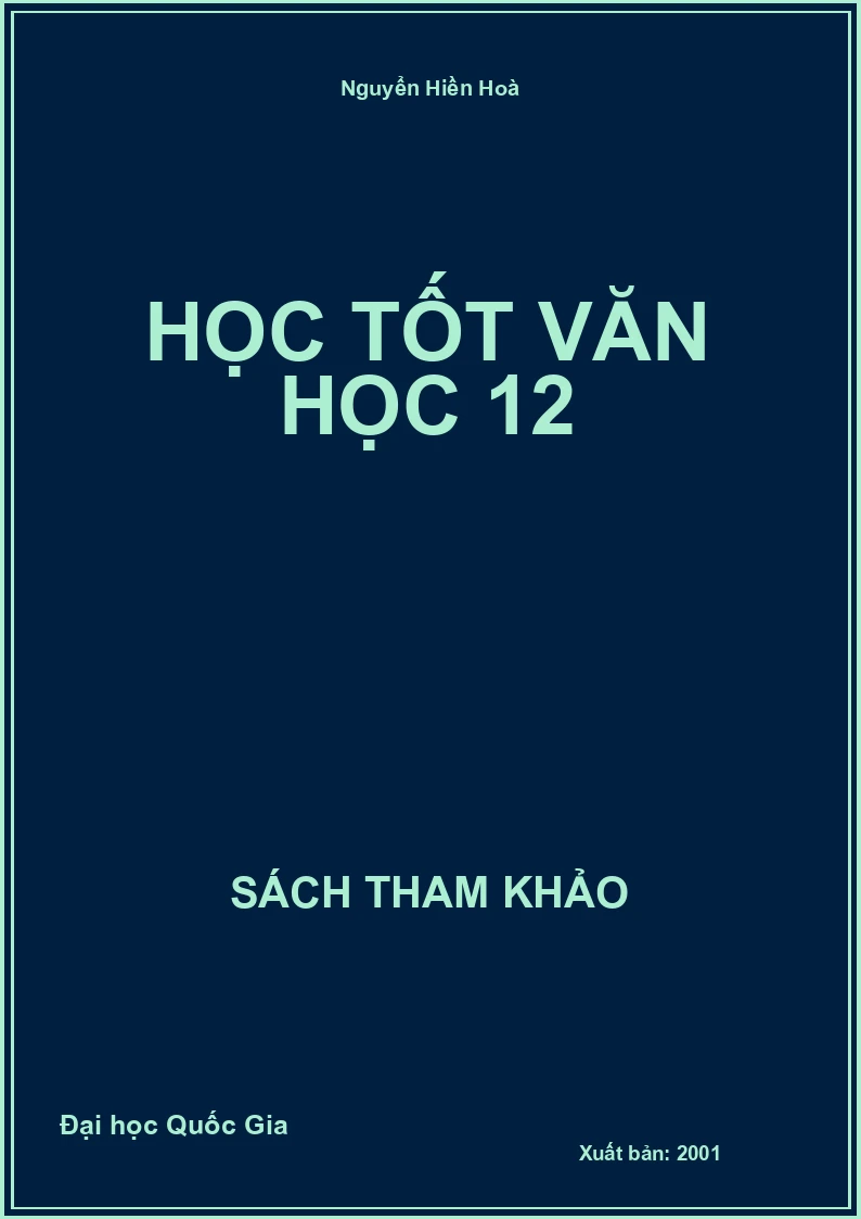 Học tốt Văn học 12