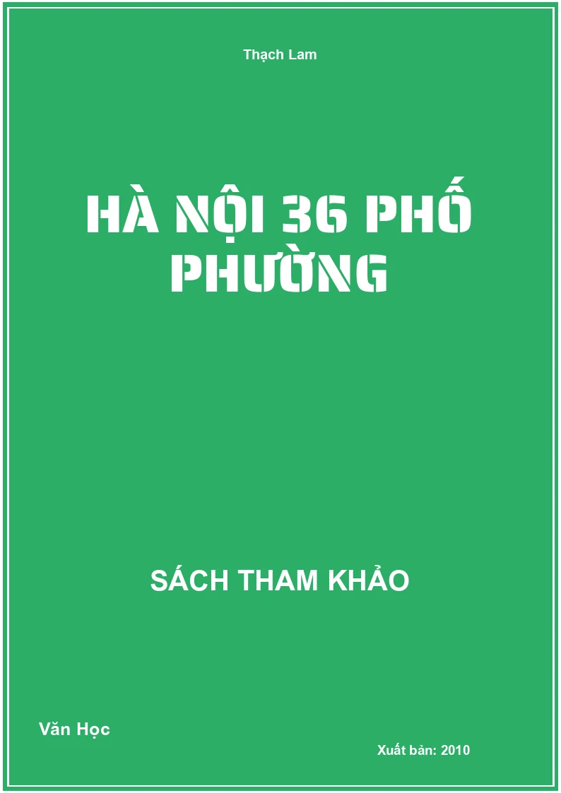 Hà Nội 36 phố phường