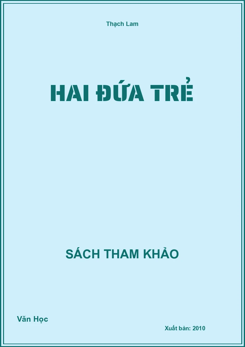 Hai đứa trẻ