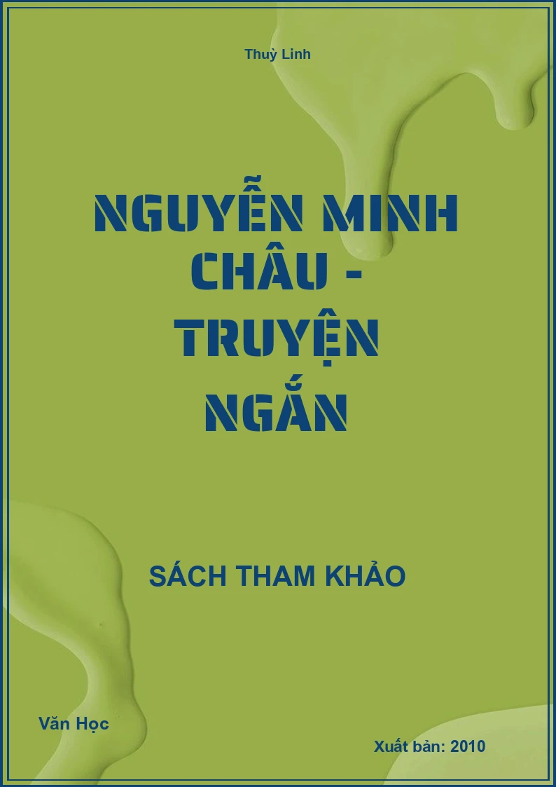 Nguyễn Minh Châu - truyện ngắn
