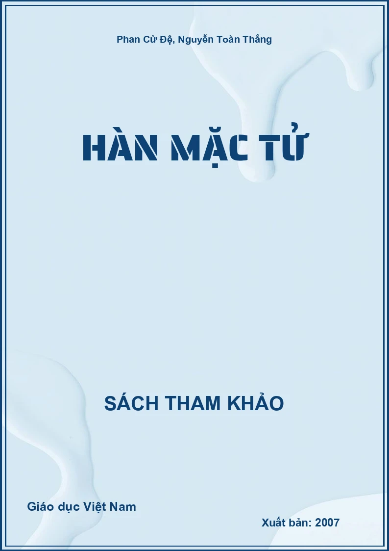 Hàn Mặc Tử