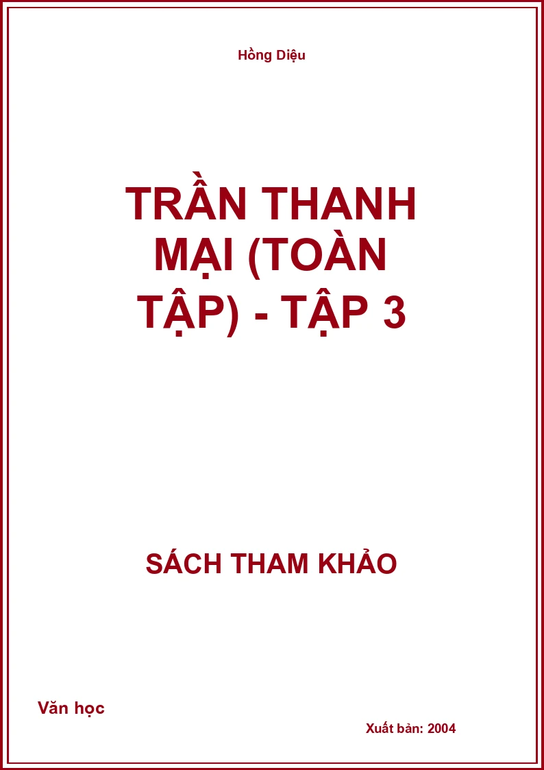 Trần Thanh Mại (Toàn tập) - Tập 3