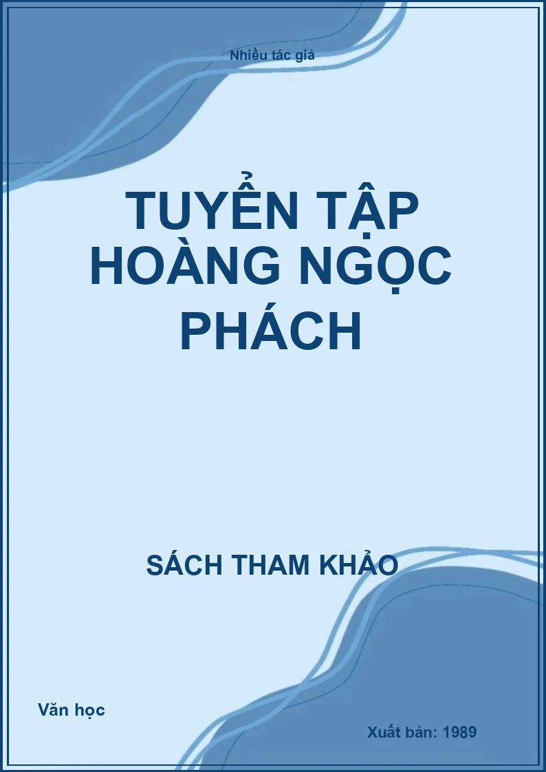 Tuyển tập Hoàng Ngọc Phách