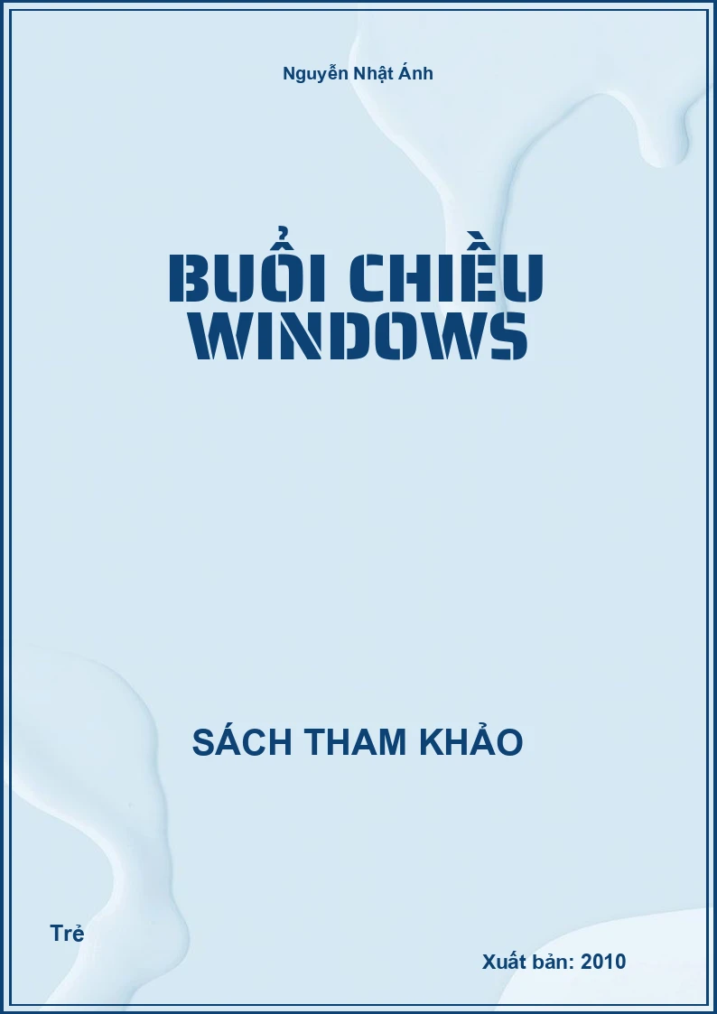 Buổi chiều Windows
