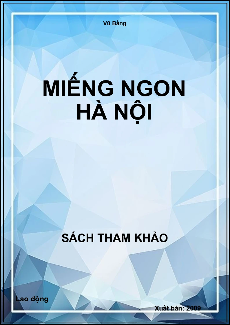 Miếng ngon Hà Nội