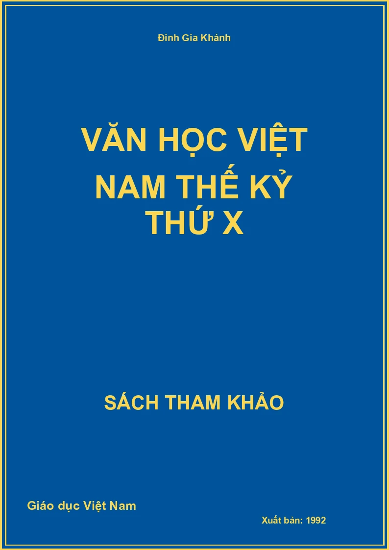 Văn Học Việt Nam thế kỷ thứ X