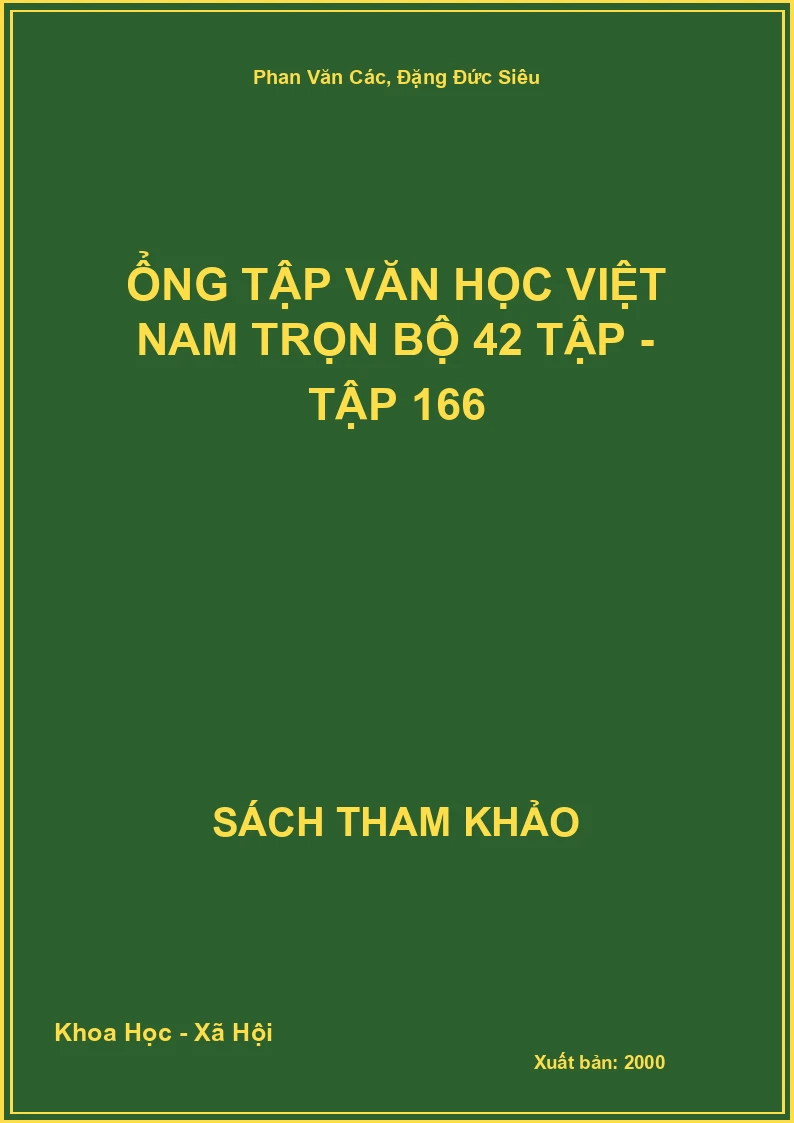 Tổng tập văn học Việt Nam trọn bộ 42 tập - Tập 16