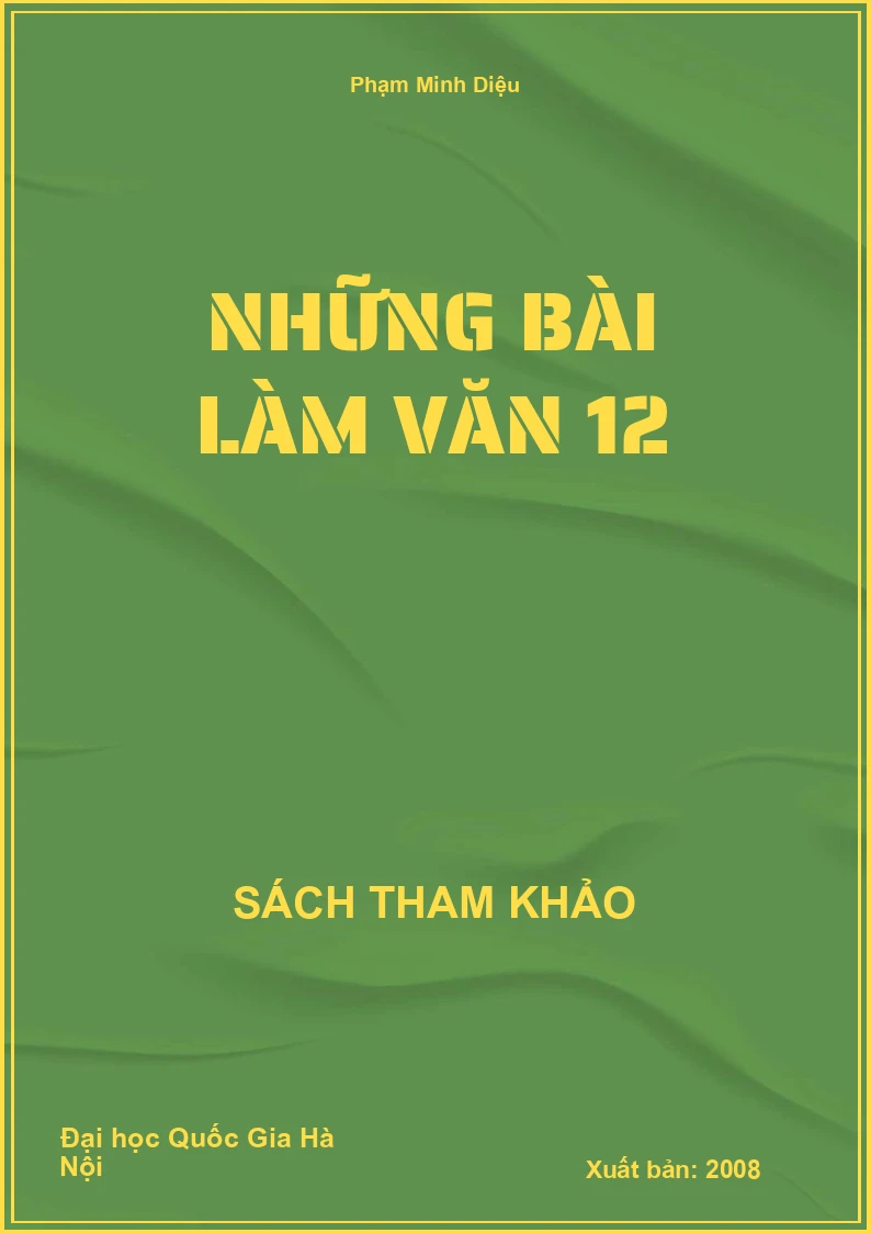 Những bài làm văn 12