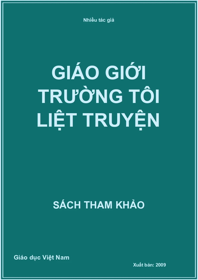Giáo giới trường tôi liệt truyện